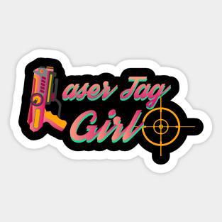 Gift for Laser Tag PLayers Mode on Laser Tag Party Sticker